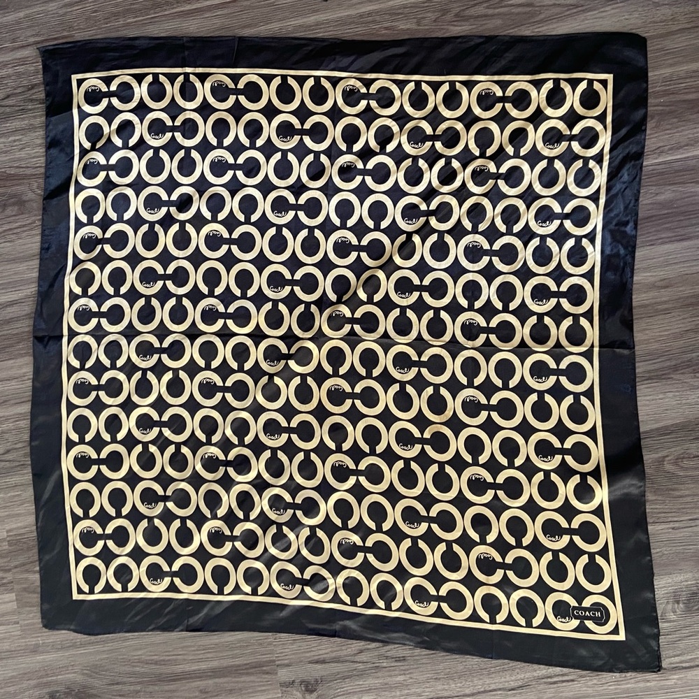 Coach Silk Scarf